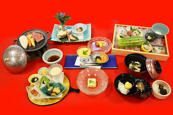8月の会席