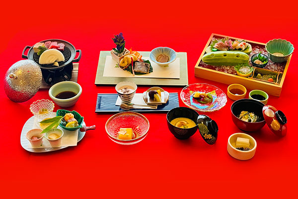 8月の会席
